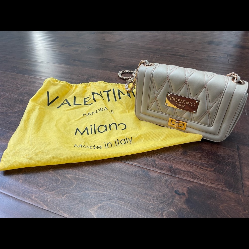 Valentino Quilted Flag Bag (crossbody)